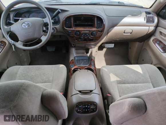 2003 Toyota Sequoia SR5 with VIN 5TDZT34A33S155761, listed as a Copart auction lot 52153775 with 170,157 mi miles and Salvage Title. Bid and sale history available at carsss.com. Image 8.