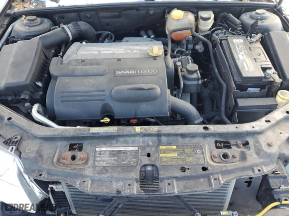 2005 Saab 9-3 Linear with VIN YS3FB45S751032380, listed as a Copart auction lot 85185574 with 144,706 mi miles and Salvage Title. Bid and sale history available at carsss.com. Image 11.