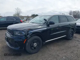 2023 Dodge Durango Pursuit with VIN 1C4RDJFG9PC605021, listed as a IAAI auction lot 41945610 with 7,031 mi miles and . Bid and sale history available at DreamBid. Image 2.