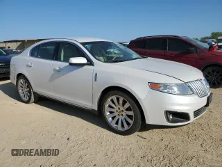 2012 Lincoln MKS with VIN 1LNHL9DR1CG806329, listed as a Copart auction lot 52293485 with 115,762 mi miles and Salvage Title. Bid and sale history available at carsss.com. Image 4.