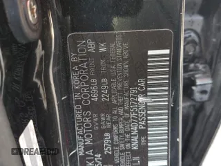 2015 Kia Cadenza Premium with VIN KNALN4D77F5172791, listed as a Copart auction lot 78035114 with 92,610 mi miles and Salvage Title. Bid and sale history available at carsss.com. Image 13.