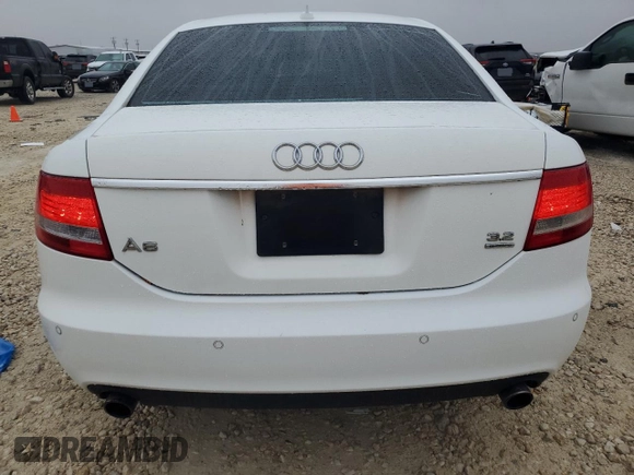 2007 Audi A6 3.2L with VIN WAUDH74F87N156332, listed as a Copart auction lot 82374124 with 123,728 mi miles and Salvage Title. Bid and sale history available at carsss.com. Image 6.