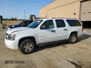 2008 Chevrolet Suburban 2LT with VIN 3GNFC16068G273439, listed as a Copart auction lot 60019295 with 203,795 mi miles and Salvage title. Bid and sale history available at DreamBid. Image 1.