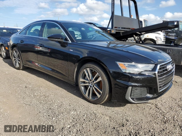 2019 Audi A6 Premium with VIN WAUK2AF2XKN033608, listed as a Copart auction lot 49681603 with 0 mi miles. Bid and sale history available at carsss.com. Image 4.