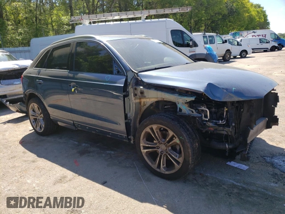 2018 Audi Q3 Premium Plus with VIN WA1JCCFSXJR011259, listed as a Copart auction lot 46882823 with 66,730 mi miles. Bid and sale history available at carsss.com. Image 4.