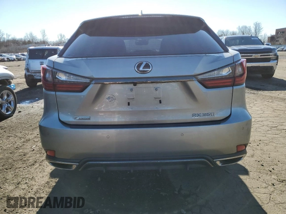 2020 Lexus RX with VIN 2T2SZMDA7LC217477, listed as a Copart auction lot 38514923 with 48,932 mi miles. Bid and sale history available at carsss.com. Image 6.