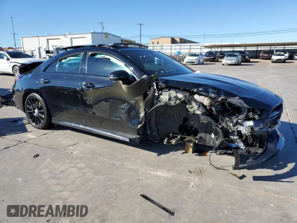 2023 Mercedes-Benz CLA 35 AMG z VIN W1K5J5BB2PN366611, wystawiony jako Copart lot #79304304 z przebiegiem 12 305 mil mil oraz Szkoda całkowita • Salvage title. Historia ofert i sprzedaży dostępna na DreamBid. Obrazek 4.