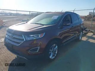 2015 Ford Edge SEL with VIN 2FMTK3J89FBB47286, listed as a IAAI auction lot 41681237 with 147,982 mi miles. Bid and sale history available at carsss.com. Image 17.