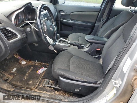 2013 Dodge Avenger SXT with VIN 1C3CDZCB5DN702864, listed as a Copart auction lot 59860115 with 168,087 mi miles and Salvage title. Bid and sale history available at DreamBid. Image 7.