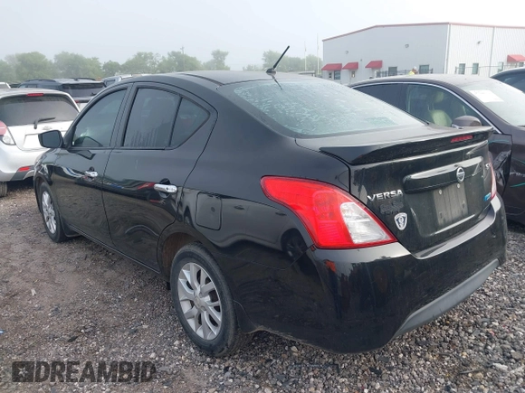 2015 Nissan Versa SV with VIN 3N1CN7AP5FL837568, listed as a IAAI auction lot 41871533 with 99,288 mi miles. Bid and sale history available at carsss.com. Image 3.