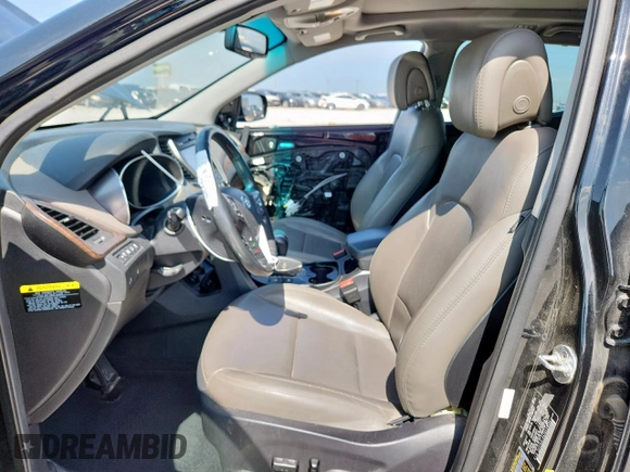 2018 Hyundai Santa Fe 2.4L с VIN 5XYZU3LB9JG535186, выставлен на аукционе Copart как лот 60098585 с пробегом 105 128 миль миль и Списание • Salvage title. История ставок и продаж доступна на DreamBid. Изображение 7.