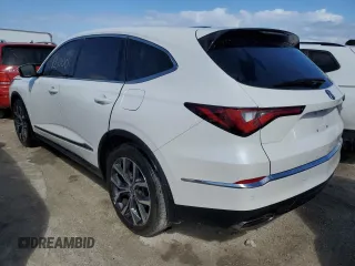 2023 Acura MDX w/Technology Package with VIN 5J8YD9H44PL006199, listed as a Copart auction lot 76787324 with 12,000 mi miles and Non Repairable. Bid and sale history available at carsss.com. Image 2.