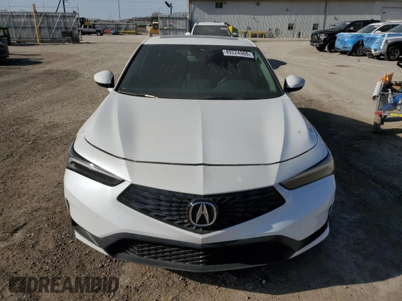 2023 Acura Integra with VIN 19UDE4H24PA028003, listed as a Copart auction lot 49224565 with 15,990 mi miles and Salvage Title. Bid and sale history available at DreamBid. Image 5.