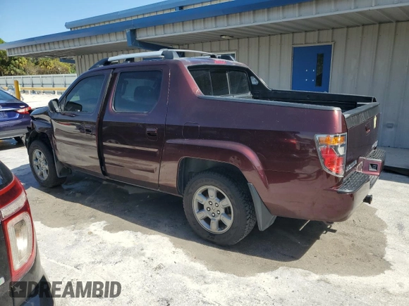 2008 Honda Ridgeline RTX with VIN 2HJYK16348H504882, listed as a Copart auction lot 75592294 with 97,740 mi miles and Salvage Title. Bid and sale history available at carsss.com. Image 2.