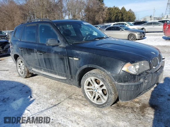 2005 BMW X3 2.5i with VIN WBXPA73455WC47088, listed as a Copart auction lot 42488935 with 219,499 mi miles and Clean Title. Bid and sale history available at carsss.com. Image 4.
