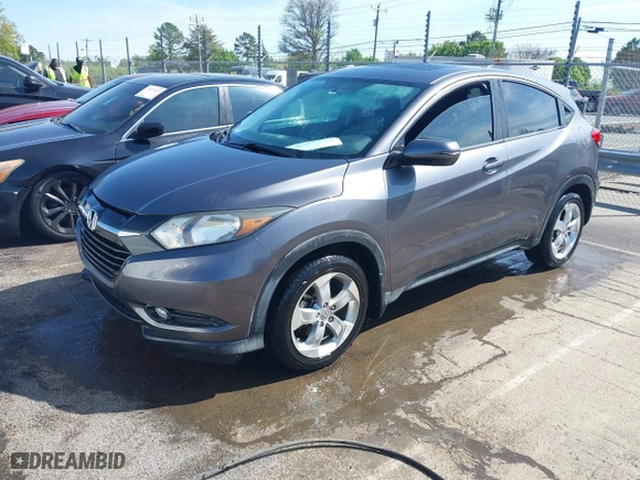 2016 Honda HR-V EX with VIN 3CZRU5H52GM706090, listed as a IAAI auction lot 41932287 with 108,261 mi miles. Bid and sale history available at carsss.com. Image 18.