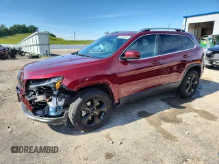 2020 Jeep Cherokee Limited with VIN 1C4PJMDX5LD621211, listed as a Copart auction lot 61768445 with 55,510 mi miles and Salvage title. Bid and sale history available at DreamBid. Image 1.