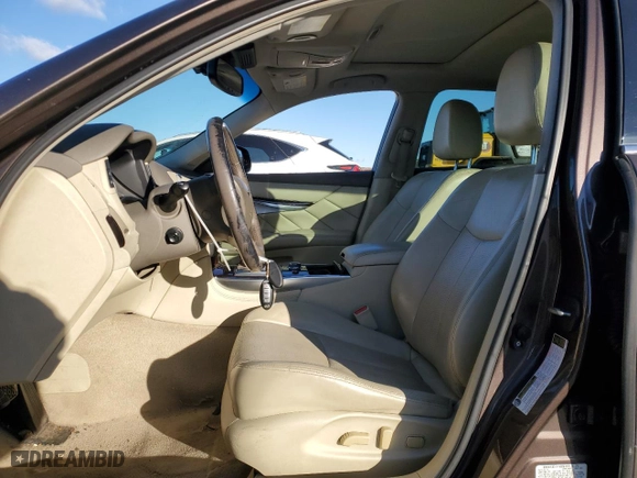 2015 Infiniti Q70L with VIN JN1BY1PP5FM601208, listed as a Copart auction lot 87696735 with 93,780 mi miles and Clean Title. Bid and sale history available at carsss.com. Image 7.