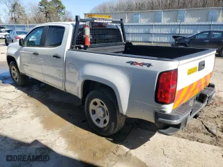 2021 Chevrolet Colorado 4WD Work Truck with VIN 1GCGTBEN8M1101244, listed as a Copart auction lot 43224575 with 158,857 mi miles and Clean Title. Bid and sale history available at carsss.com. Image 2.