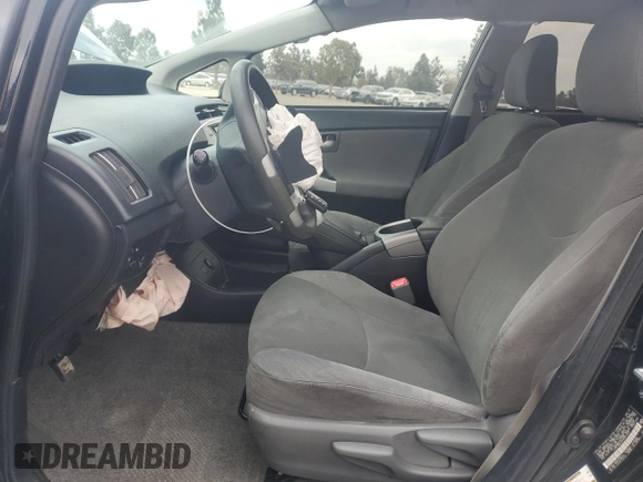 2013 Toyota Prius One with VIN JTDKN3DU4D5651505, listed as a Copart auction lot 54794035 with 176,101 mi miles and Salvage Title. Bid and sale history available at DreamBid. Image 7.