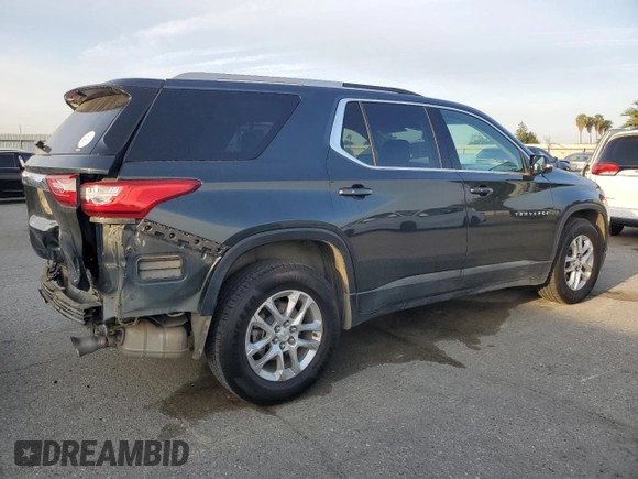 2018 Chevrolet Traverse LT Cloth with VIN 1GNERGKW7JJ231504, listed as a Copart auction lot 54776515 with 122,938 mi miles and Salvage Title. Bid and sale history available at carsss.com. Image 3.