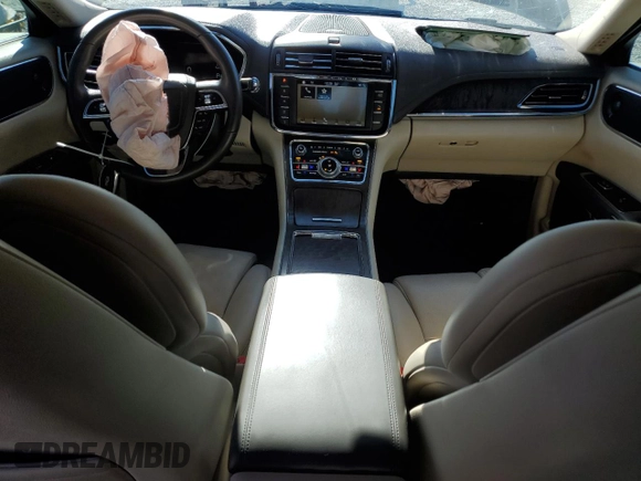 2017 Lincoln Continental Reserve with VIN 1LN6L9RP3H5600933, listed as a Copart auction lot 83584144 with 23,225 mi miles and Salvage Title. Bid and sale history available at carsss.com. Image 8.