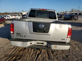 2007 Nissan Titan SE with VIN 1N6BA07A27N231853, listed as a Copart auction lot 85863044 with 216,243 mi miles and Salvage title. Bid and sale history available at DreamBid. Image 6.