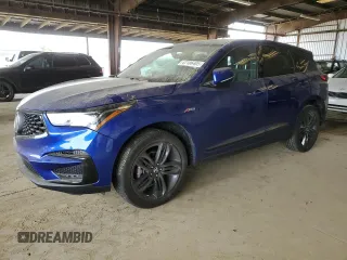 2021 Acura RDX w/A-Spec Package with VIN 5J8TC2H61ML019963, listed as a Copart auction lot 47106405 with 25,902 mi miles and Salvage Title. Bid and sale history available at carsss.com. Image 1.