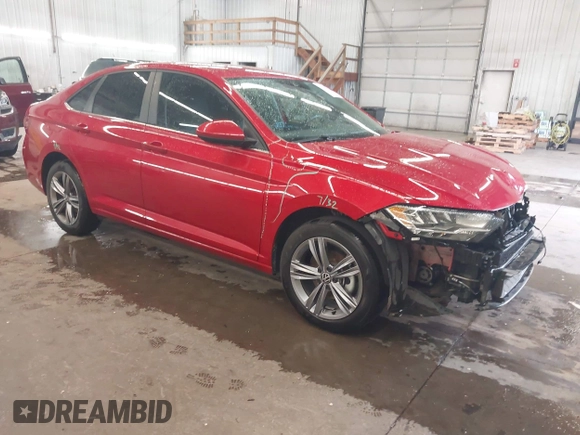 2023 Volkswagen Jetta SE with VIN 3VWEM7BUXPM057216, listed as a IAAI auction lot 42303031 with 30,591 mi miles and . Bid and sale history available at DreamBid. Image 1.