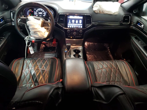 2021 Jeep Grand Cherokee Trailhawk with VIN 1C4RJFLT3MC507721, listed as a Copart auction lot 48388165 with 85,290 mi miles and Salvage Title. Bid and sale history available at carsss.com. Image 8.