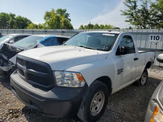 2021 Ram 1500 Tradesman with VIN 3C6JR6AG4MG513169, listed as a Copart auction lot 80795304 with 91,778 mi miles and Salvage title. Bid and sale history available at DreamBid. Image 1.