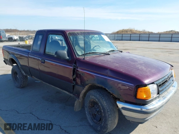 1994 Ford Ranger Splash with VIN 1FTCR15X3RPC11809, listed as a IAAI auction lot 41878268 with 252,657 mi miles. Bid and sale history available at carsss.com. Image 1.