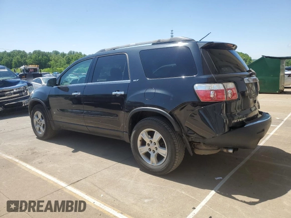 2010 GMC Acadia SLT1 with VIN 1GKLRMED9AJ107599, listed as a Copart auction lot 56105825 with 201,113 mi miles and Salvage title. Bid and sale history available at DreamBid. Image 2.