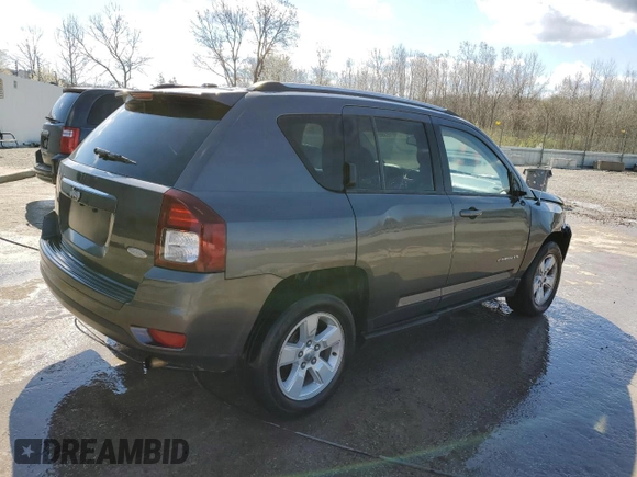 2016 Jeep Compass High Altitude Edition with VIN 1C4NJCEA4GD792582, listed as a Copart auction lot 48812395 with 181,896 mi miles and Salvage Title. Bid and sale history available at carsss.com. Image 3.