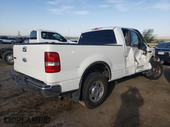 2008 Ford F-150 XL with VIN 1FTPX12568KD70183, listed as a Copart auction lot 60864785 with 268,936 mi miles and Salvage title. Bid and sale history available at DreamBid. Image 3.