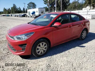2021 Kia Rio LX with VIN 3KPA24AD5ME392378, listed as a Copart auction lot 64100514 with 32,253 mi miles and Salvage Title. Bid and sale history available at carsss.com. Image 1.