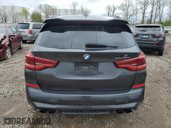 2020 BMW X3 M Competition z VIN 5YMTS0C0XL9B17548, wystawiony jako Copart lot #56528535 z przebiegiem 62 670 mil mil oraz Szkody całkowita. Historia ofert i sprzedaży dostępna na DreamBid. Obrazek 6.