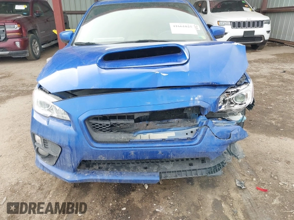 2016 Subaru WRX Premium with VIN JF1VA1E63G8831628, listed as a IAAI auction lot 41661025 with 92,193 mi miles. Bid and sale history available at carsss.com. Image 6.