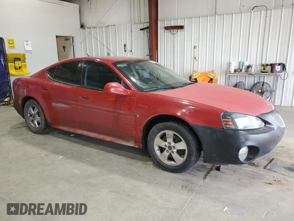 2006 Pontiac Grand Prix z VIN 2G2WP552561259338, wystawiony jako Copart lot #61294875 z przebiegiem Nie podano mil oraz Czysty tytuł • Clean title. Historia ofert i sprzedaży dostępna na DreamBid. Obrazek 4.