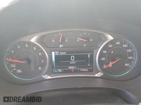 2017 Chevrolet Malibu LT with VIN 1G1ZE5STXHF125621, listed as a Copart auction lot 50383845 with 56,987 mi miles and Salvage Title. Bid and sale history available at DreamBid. Image 9.