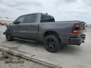 2022 Ram 1500 Big Horn with VIN 1C6SRFFM7NN298608, listed as a Copart auction lot 47785455 with 63,945 mi miles and Salvage Title. Bid and sale history available at carsss.com. Image 2.