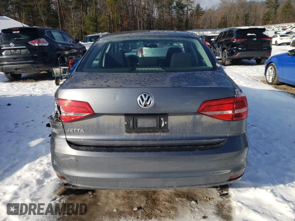 2015 Volkswagen Jetta S with VIN 3VW1K7AJ6FM285420, listed as a Copart auction lot 43416985 with 70,202 mi miles and Clean title. Bid and sale history available at DreamBid. Image 6.
