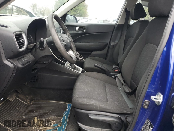 2021 Hyundai Venue SE with VIN KMHRB8A38MU066282, listed as a Copart auction lot 53087095 with 92,466 mi miles and Salvage Title. Bid and sale history available at DreamBid. Image 7.