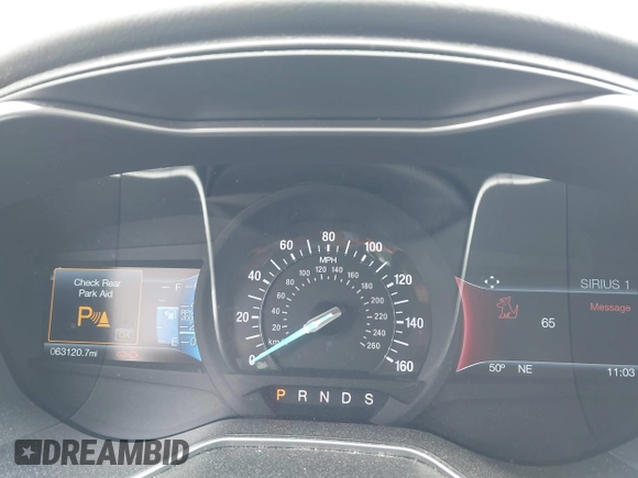 2015 Ford Fusion Titanium with VIN 3FA6P0K96FR180181, listed as a IAAI auction lot 41940248 with 63,120 mi miles. Bid and sale history available at carsss.com. Image 7.
