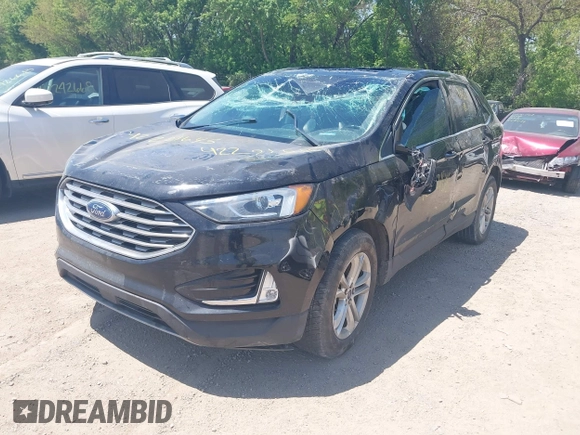 2019 Ford Edge SEL with VIN 2FMPK4J9XKBB03842, listed as a IAAI auction lot 42221645 with 155,424 mi miles and . Bid and sale history available at DreamBid. Image 18.
