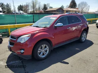 2013 Chevrolet Equinox LTZ with VIN 2GNFLGE33D6337375, listed as a Copart auction lot 52931175 with 107,371 mi miles and Salvage Title. Bid and sale history available at carsss.com. Image 1.