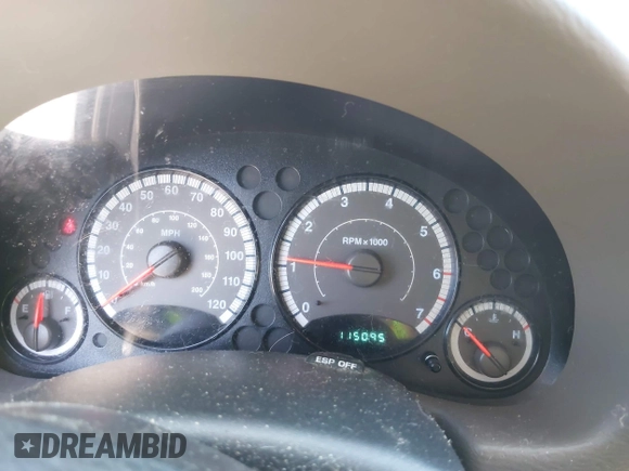 2007 Jeep Liberty Sport with VIN 1J4GL48K37W520729, listed as a IAAI auction lot 42072490 with 115,095 mi miles. Bid and sale history available at carsss.com. Image 7.