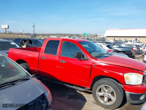 2007 Dodge Ram 1500 SLT with VIN 1D7HA18P37J634341, listed as a IAAI auction lot 41235996 with 183,328 mi miles. Bid and sale history available at carsss.com. Image 14.
