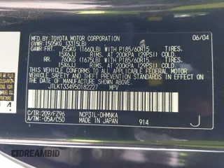 2005 Scion xB with VIN JTLKT334950182227, listed as a IAAI auction lot 39842783 with 174,969 mi miles and . Bid and sale history available at DreamBid. Image 9.