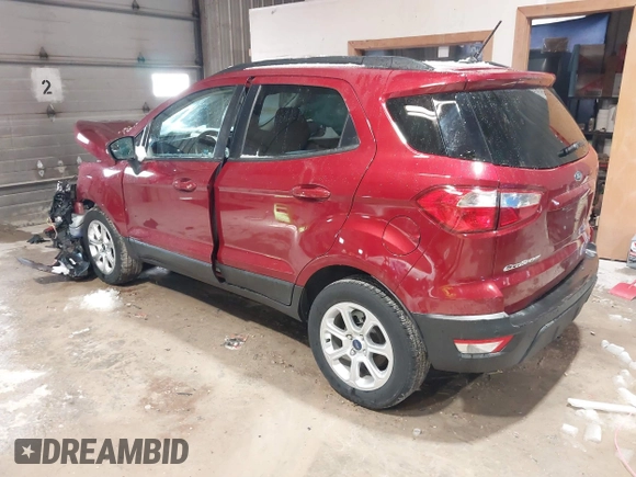 2019 Ford EcoSport SE with VIN MAJ3S2GE6KC263475, listed as a IAAI auction lot 41834450 with 45,138 mi miles and . Bid and sale history available at DreamBid. Image 3.